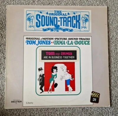 TOM JONES & IRMA LA DOUCE SOUNDTRACK LP - JOHN ADDISON & ANDRE PREVIN - Image 1 of 2