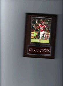 CHRIS JONES PLAQUE KANSAS CITY CHIEFS KC FOOTBALL NFL - Picture 1 of 1