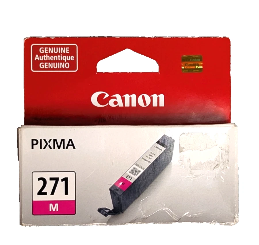 Genuine Canon 271 M Magenta Ink Tank Cartridge Pixma Cli-271