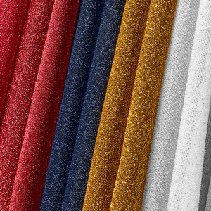 Lightweight Metallic Lurex Shiny Stretch Polyester Jersey Knit Fabric - Picture 1 of 15