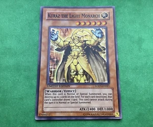 Yu-Gi-Oh! Kuraz der Lichtmonarch LODT-ENSE1 Limited Edition Super Rare  - Bild 1 von 2