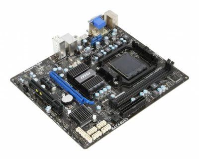 For MSI 880GMS-E41(FX) Motherboard AM3/AM3+ DDR3 M-ATX Mainboard - Image 1 of 4