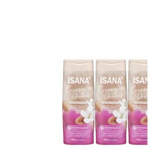 SALE | 3x300ml Isana Duschcreme Creamy Dreams | Cremige Mandel & Veilchen - Bild 1 von 1