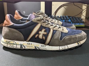 Sneakers Premiata VAR. 5377 Uomo, Colore Grigio / Blu , Taglia EU 45 (28,5 cm) - Imagen 1 de 21