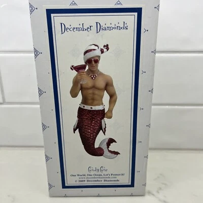 December Diamonds Merman Ornament Candy Cane - Image 1 of 4