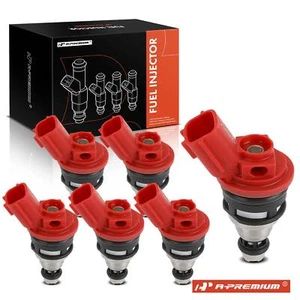 6pcs Fuel Injectors for INFINITI J30 1993-1997 Nissan 300ZX 1994-1996 V6 3.0L - Picture 1 of 9