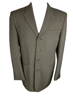 Abrigo deportivo Pacelli para hombre talla 40R marrón topo 100 % poliéster S52 Foto 1 de 4