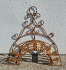 French  Country Hose Rack Holder Wrought Iron New Rust