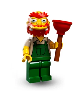 Lego The Simpsons Series 2 - Groundskeeper Willie - Collectable Minifigure - Picture 1 of 1