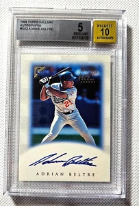Adrian Beltre 1999 Topps Gallery Autographs grade 5 or Excellent 10 on Auto - Picture 1 of 2