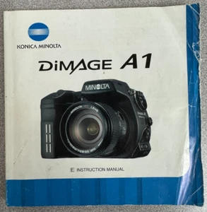 Konica Minolta Dimage A1 Digital Camera User Guide/Instruction Manual - Picture 1 of 1