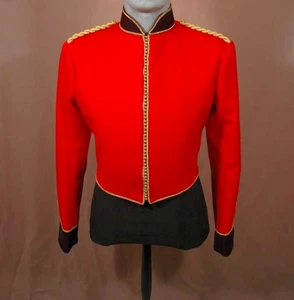 New Royal Engineer Officer Circa 1862th British Men's Red Wool Jacket - Picture 1 of 4