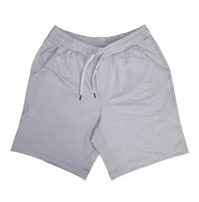 NUEVO PANTALÓN CORTO PARA HOMBRE XL GRIS KIRKLAND FIRMA SALÓN BOLSILLOS CON CORDÓN Foto 1 de 4