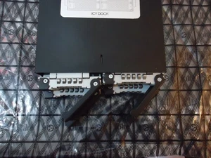ICY DOCK ToughArmor MB994SP-4SB-1, 4 Bay 2.5" SATA HDD/SSD Backplane Cage, Rugge - Picture 1 of 9