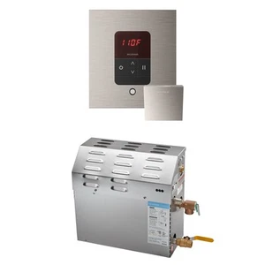 MS 15 kW (15000 W) Steam Generator Pkg w/square iTempo Control in Brushed Nickel - Picture 1 of 1