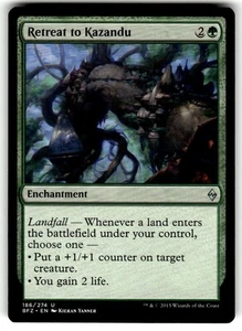 Battle for Zendikar Magic: The Gathering Retreat to Kazandu MTG NM - Picture 1 of 2