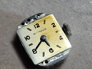 Vintage Ladies Wittnaur 5S Movement - Runs - Stops - Starts - Picture 1 of 5