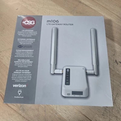 CSG m106 LTE GATEWAY ROUTER - New in Sealed Box NEW NEW - Image 1 of 4
