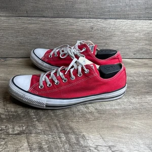 Converse Chuck Taylor All Star Ox M9696 Unisex M11/W13 Shoes Red White Sneakers - Picture 1 of 10