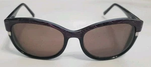 NICOLE MILLER STUDIO NMS 02 Womens Purple Semi Cat Eye 53 17 135 FRAMES ONLY B35 - Picture 1 of 10
