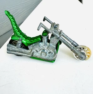 Hot Wheels Rrrumblers 1972 Devils Deuce Motorrad grün Bike Made in Mexico - Bild 1 von 9