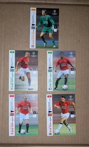Panini UEFA Champions League 2007/08 Job Lot Manchester United x5 Bundle - Picture 1 of 2