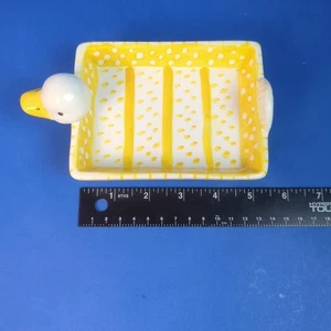 Empress Arts LTD Duck soap dish yellow - Picture 1 of 6