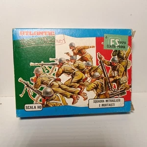ATLANTIC SOLDATINI SCALA HO SQUADRA MITRAGLIERI e MORTAISTI  - Foto 1 di 5