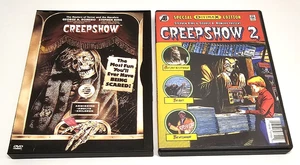 Creepshow DVD 1999 & Creepshow 2 Special Edition DVD 2004 2-Lot - Picture 1 of 17