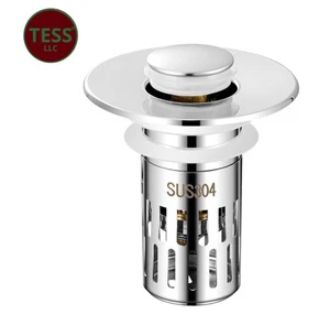 Colino scarico tappo lavandino bagno per US 1.15-1.45" ricambio universale, - Foto 1 di 10