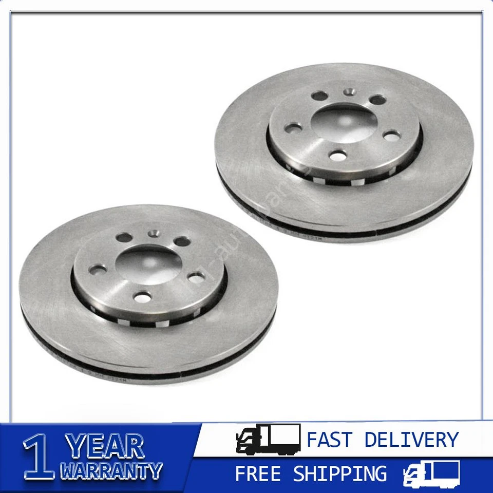 Rotor de freno trasero 2 piezas para Audi TT Quattro 2000 2001 2002 2003 2004 2005 2006 Foto 1 de 3