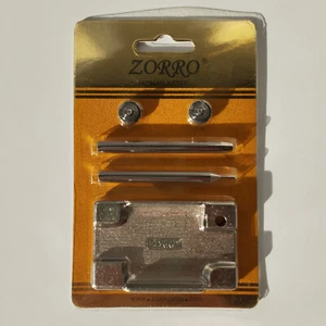 Universal Zorro Feuerzeug Reparatursatz mit zwei Feuersteinrädern & Nieten - passt: Zippo - Bild 1 von 7