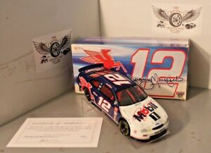 1998 Jeremy Mayfield Mobil 1 Pocono Win 1/24 Action NASCAR Diecast Autographed