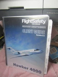 Hawker 4000 Client Guide from FlightSafety International - Picture 1 of 3