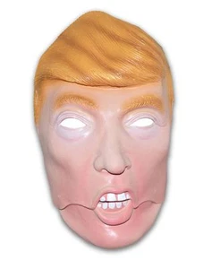 Donald Trump Costume Mask Moving Face Mouth Latex Republican Presidential Mover - Picture 1 of 3