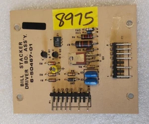 ROWE BC 1, 1200, 3500 Bill Stacker Driver Board #6-50467-01 (8975) - Picture 1 of 3