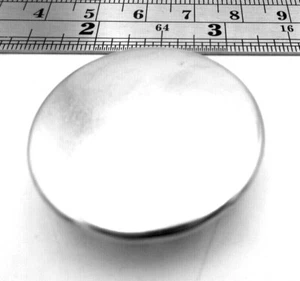 1 1/8 Hole Fit Cap Round Nickel Plated Steel Hole Plug 1.125 Hole All Weather - Picture 1 of 12