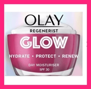 Olay Glow Crema Idratante Viso Giorno Rigenerante SPF30/Idrato, Rinnova 50ml - Foto 1 di 2