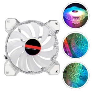 Mute Case Fan Desktop Computer Cooling Fan Computer Case Cooling Cooler - Afbeelding 1 van 12