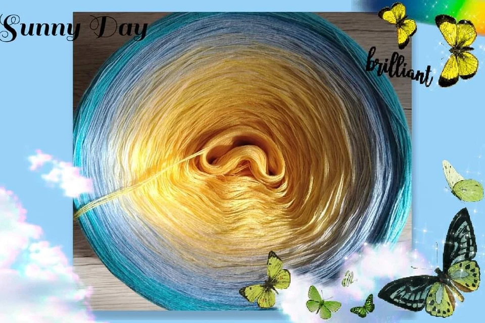 Bobbel Farbverlaufgarn - Bild 1 von 1