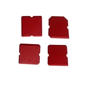4Pcs Reuse and Replace Caulking Tool Kit Red Sealant Sealing Sink Joint Kitchen - Picture 1 of 5