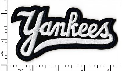 26 Pcs Embroidered Iron on patches Yankees Baseball  102x55mm AP030nYc - Image 1 of 2