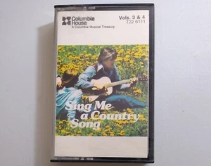 Sing Me A Country Song Vols. 3 & 4 - A Columbia Musical Treasury Cassette - Foto 1 di 3