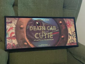 Death Cab For Cutie - 2008 Silkscreen Concert Poster S/N - Jon Smith - Bremerton - Picture 1 of 2