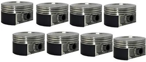 Coated Skirt Dish Pistons for 1999-2004 Ford Lightning S/C 330 5.4L SOHC P.I. - Picture 1 of 3