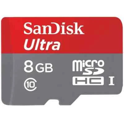 Mobile Phone Class 10 Ultra 8GB 98MB/s Micro SD SDHC Memory Card UHS-I 4K HD A1 - Image 1 of 4