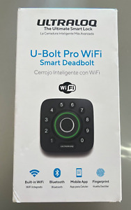 ULTRALOQ Ultimate Smart Lock U-Bolt Pro WiFi Smart Deadbolt