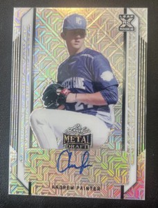 2021 Leaf Metal Draft Andrew Painter RC Mojo Auto Autograph