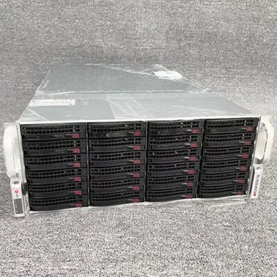 Supermicro SYS-6049GP-TRT 20XGPU Server 24X3.5"2X 8272CL CPU 1X960G M.2 512G RAM - Image 1 of 3