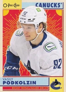 2022-23 O-Pee-Chee - Retro #93 Vasily Podkolzin - Canucks - Picture 1 of 2